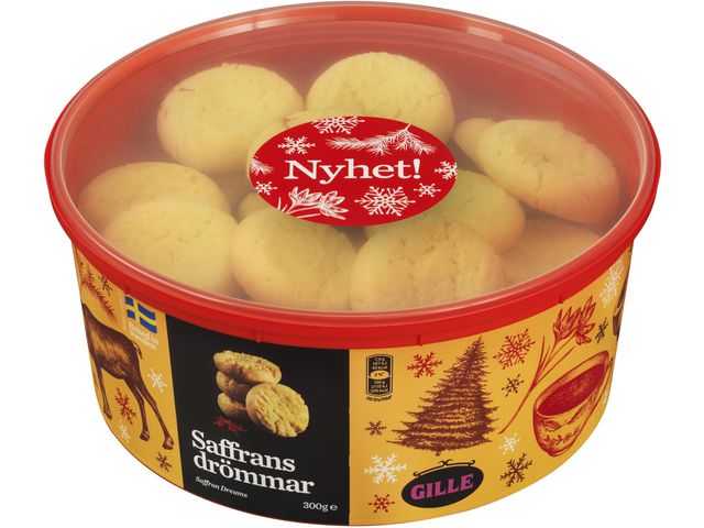GILLE Saffransdrömmar 300g, fp om 300 g
