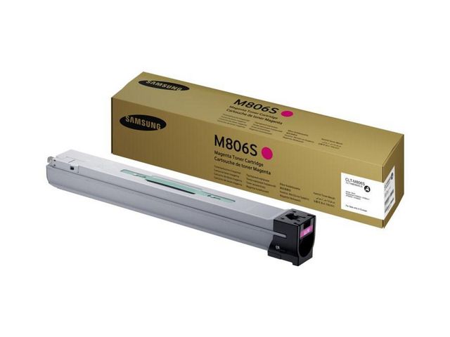 Samsung Tonerkassett, CLT-M806S, SS635A, magenta, singelförpackning, hög kapacitet, st