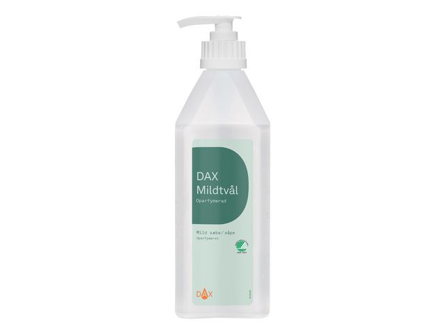 DAX Tvål Mild pumpflaska 600ml, flaska om 600 ml