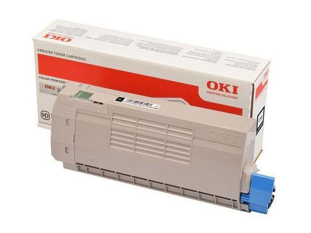 OKI Toner C712 46507616 Svart, st