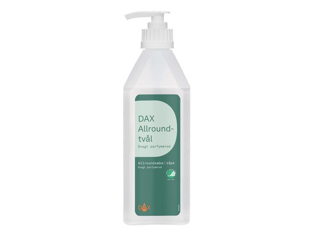 DAX Flytande krämtvål, allround, parfymerad, pumpflaska, 600ml, st