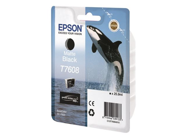 Epson Bläckpatron C13T76084010 Matt Sva, st