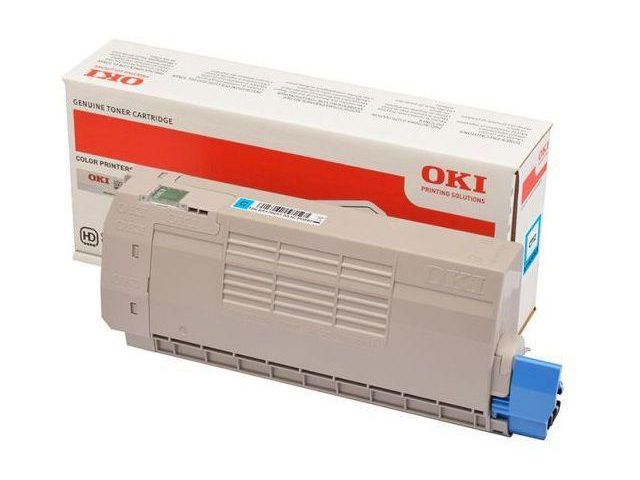 OKI Toner C712 46507615 Cyan, st