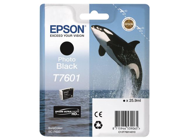 Epson Bläckpatron C13T76014010 Fotosvart, st