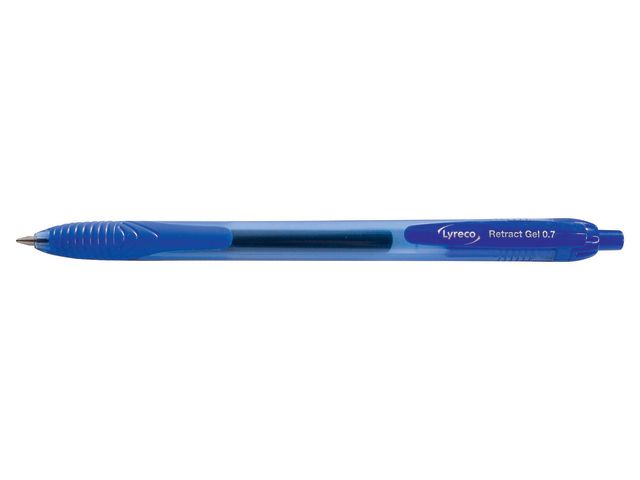 Lyreco Gelpenna RT 0,7mm blå, st