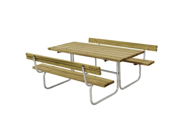 Bänkset Classic m/2 ryggstöd tryckimp, st