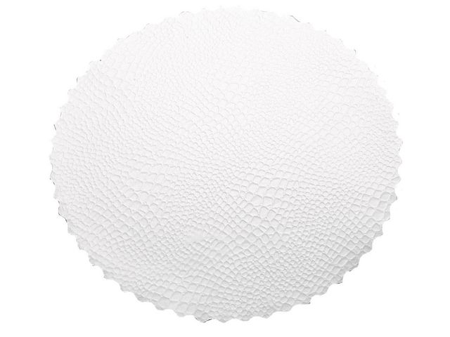 ABENA Reliefunderlägg, mångsidiga, livsmedelsklassade, runda, 180 mm, vit, fp om 500 st