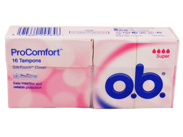 O.B.® Tampong OB ProSuper, fp om 16 st