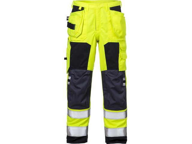 FRISTADS Hantverksbyxa Flam 2775 Dam Gul/Marin 34, st