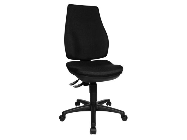 TOPSTAR Kontorsstol Trend Point, sitthöjd 42-55 cm, Svart, st