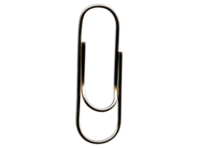 Lyreco BUDGET Gem 32mm metall runda, fp om 100 st