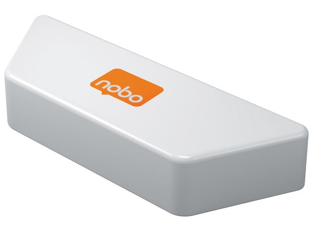 Nobo Whiteboardsudd, Premium, magnetiskt, vit, 228 x 89 x 40 mm, st