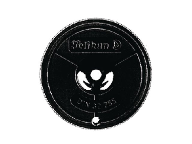 Pelikan Färgband, 1 D, svart, röd, 520841, st