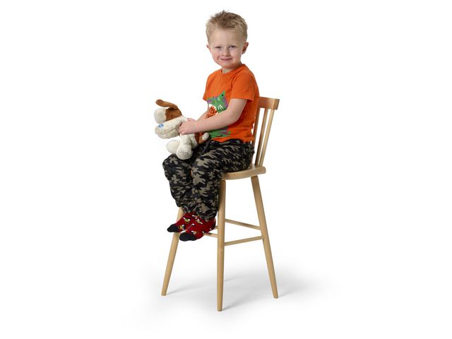 Hög barnpinnstol Lill-Sven, sitthöjd 51cm, st