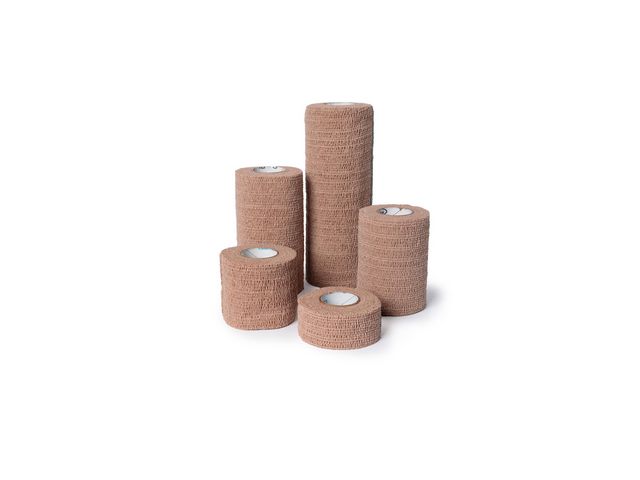 BSN medical Binda Co-Plus kohesiv beige 10,0cmx6,3m, rulle om 6300 mm