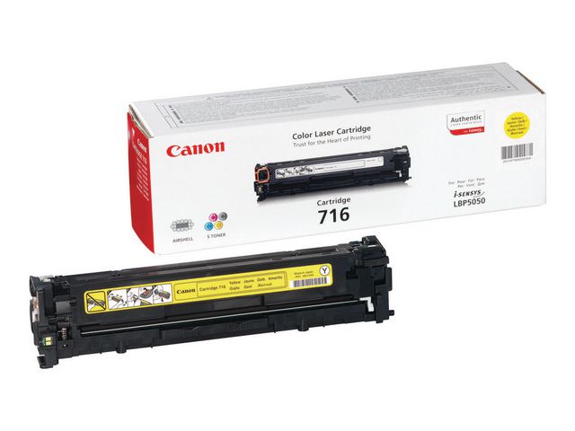Canon Toner 716, 1977B002, gul, singelförpackning, st