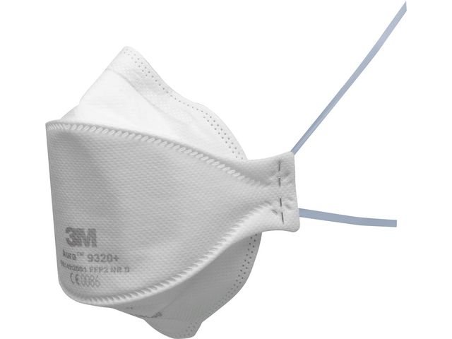 3M™ Andningsskydd FFP2 9320+, fp om 20 st