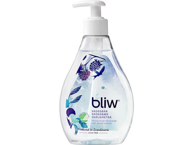 BLIW Tvål Skogsbär 300ml, flaska om 300 ml