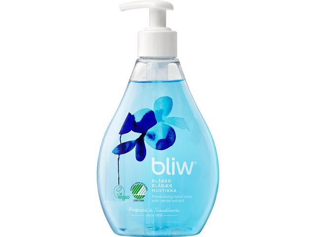 BLIW Tvål Blåbär 300ml, flaska om 300 ml