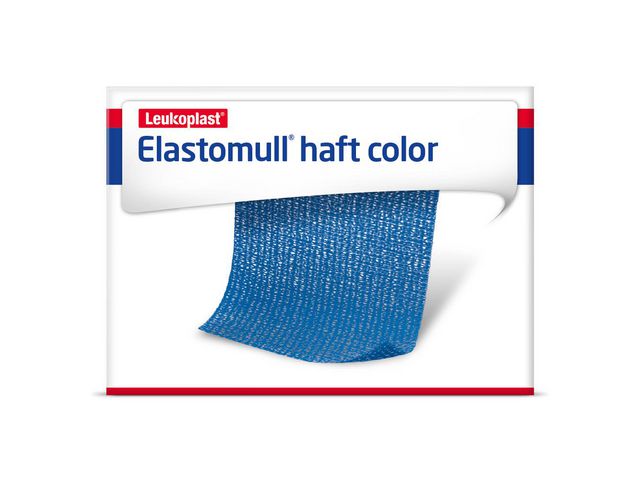 Elastomull Binda blå 8cmx4m, fp om 10 st