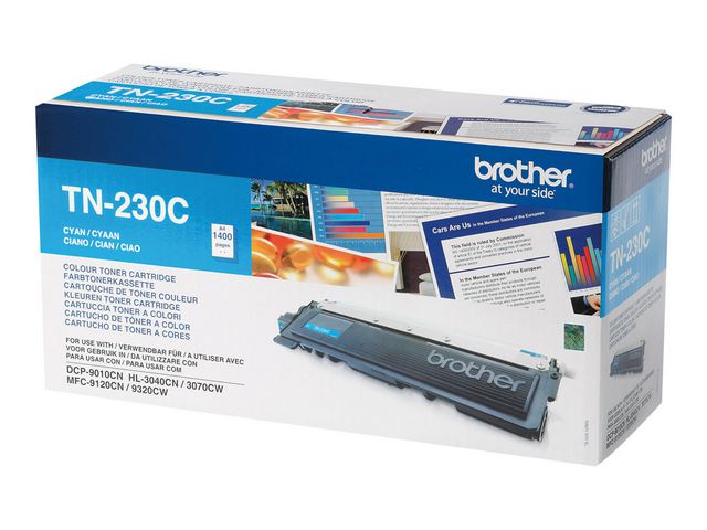 Brother Toner TN-230 C, TN-230C, cyan, singelförpackning, st