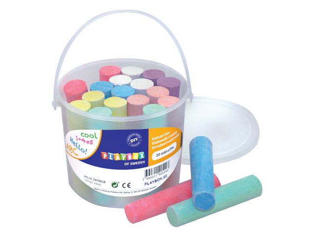 PLAYBOX Gatukritor, fp om 20 st