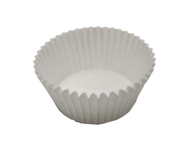Bakform Muffins vit 50x25mm  5500/fp, fp om 5500 st