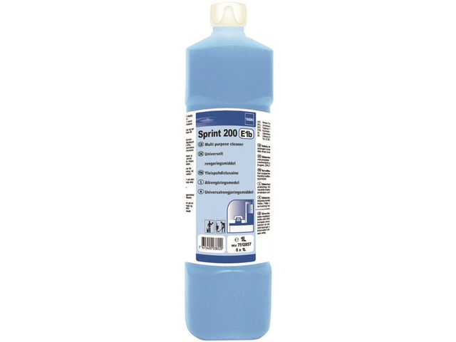 Taski Universalrengöringsmedel, TASKI Sprint 200, lösningsmedelsbaserat, 1 l, blått, st