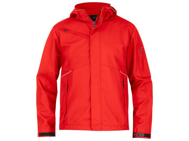 TEXSTAR Softshelljacka FJ80 röd S, st