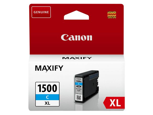 Canon Bläckpatron PGI-1500XL C, cyan, st