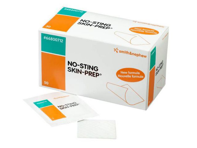 Hudskyddsservett NO-STING SKIN-PREP, fp om 50 st