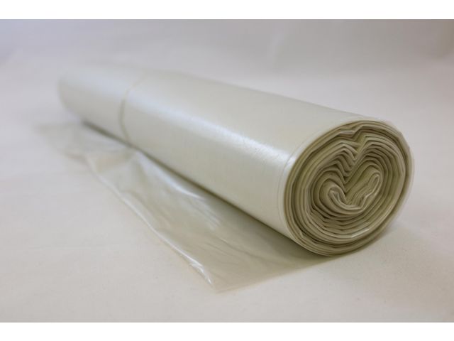 Plastsäck LD 120L 70my transp, rulle om 10 st