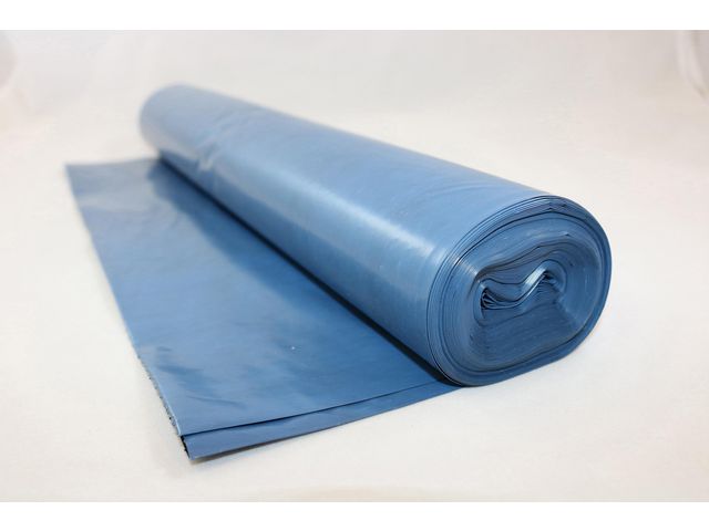 Plastsäck X-Strong 240L 70my blå, rulle om 10 st
