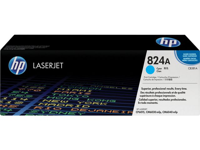 HP Toner CB381A 21K Cyan, st