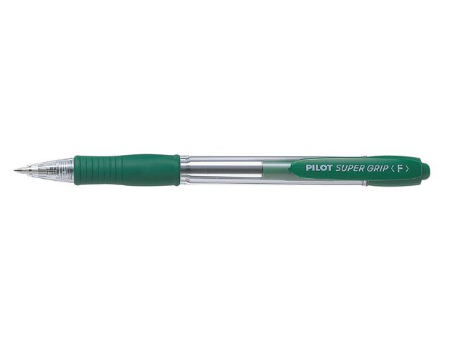 Pilot Kulpenna PILOT Super Grip F 0,7mm grön, st