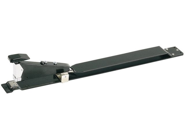 Rapid Manuell häftapparat HD12 med lång arm, Heavy Duty, 40 ark, svart, st