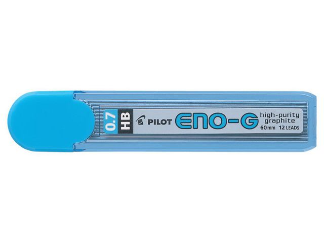 Pilot Stift till mekanisk stiftpenna, Eno-G 0,7 mm HB-stift, fp om 12 st