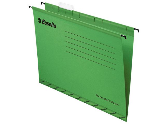 Esselte Hängmapp folio 365x240mm grön, st