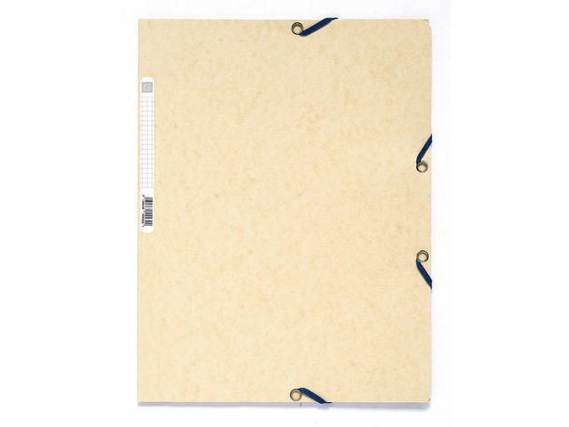 Exacompta Gummibandsmapp 3-klaff Nature Future A4 sand, st