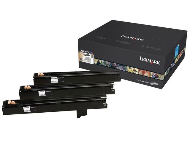Lexmark Fotoledarenhet, cyan, magenta och gul, C930X73G, st