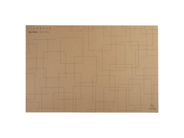 Exacompta Skrivunderlägg Eterneco 585x385mm brun, st