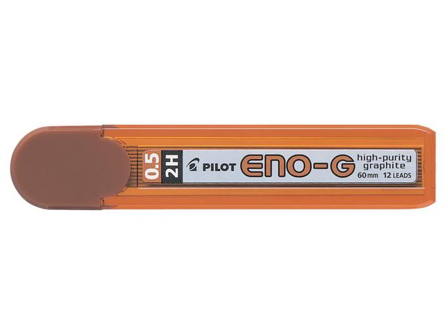 Pilot Stift till mekanisk stiftpenna, Eno-G, 0,5 mm 2H-stift, st