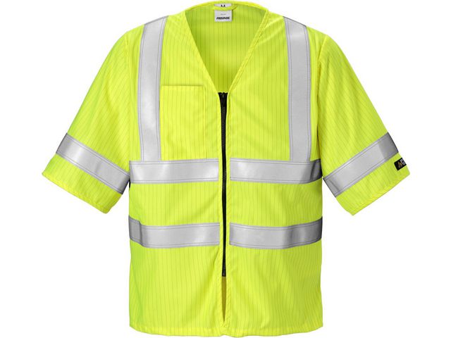 FRISTADS Flamskyddad Väst 5023 Kl3 Gul 2XL/3XL, st