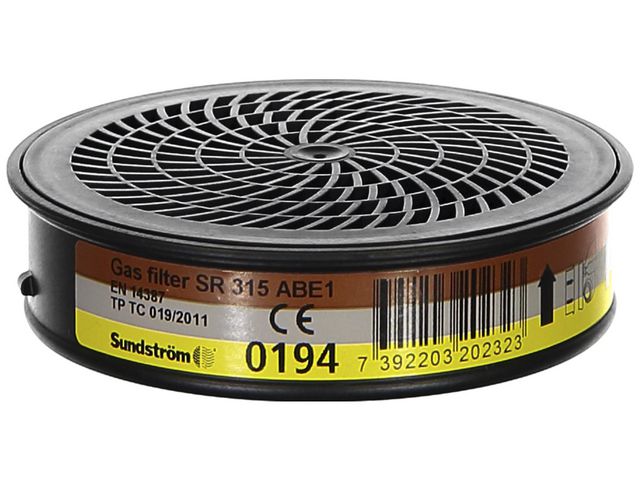Sundström Gasfilter SR 315 A1B1E1, st