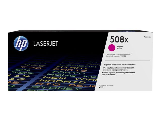 HP Toner CF363X 508X 9,5K Magenta, st