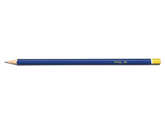 Lyreco Blyertspenna LYRECO lackad topp HB, fp om 12 st