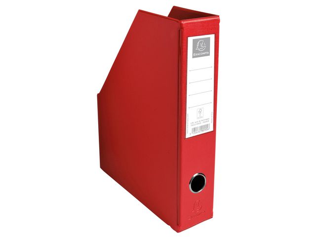 Exacompta Tidskriftssamlare A4 70mm röd, st