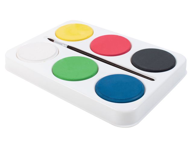 PLAYBOX Palett med färgpuckar, ø57mm, st