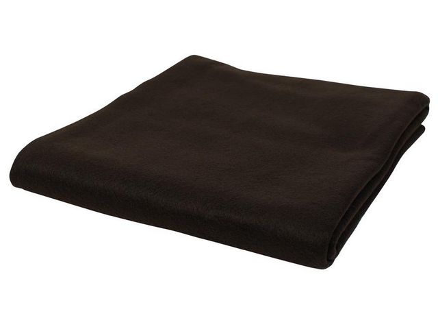 PLAYBOX Dekorationsfilt 90cmx1m svart, st