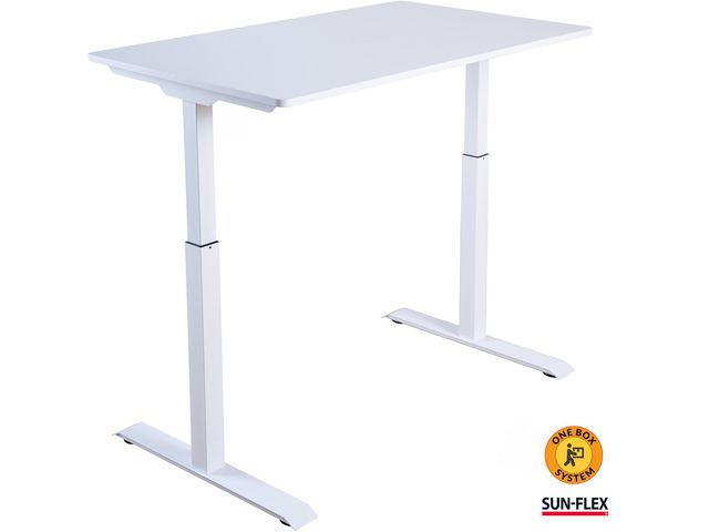 SUN-FLEX® Bord höj/sänk 120x60 Vit, st